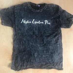 Aephi acid wash t-shirt